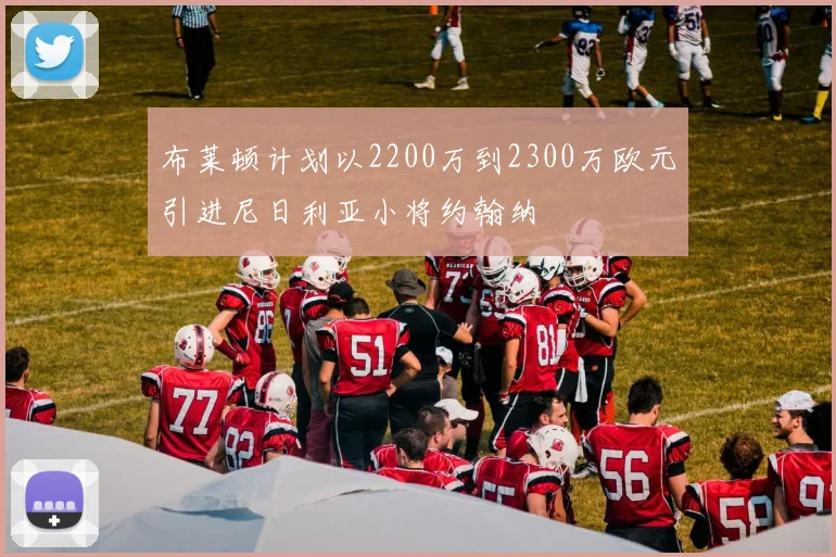布莱顿计划以2200万到2300万欧元引进尼日利亚小将约翰纳